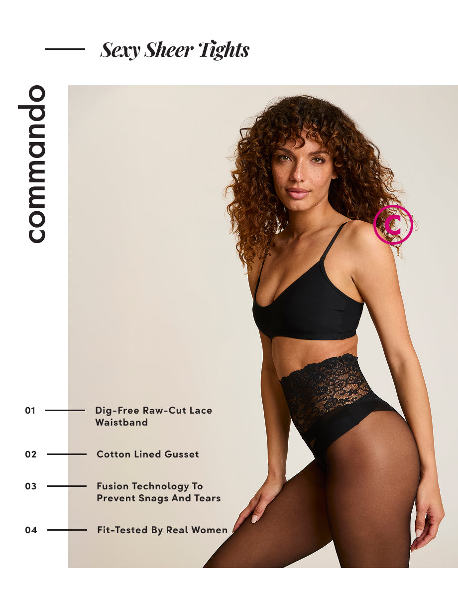 Commando Sexy Sheer Tights