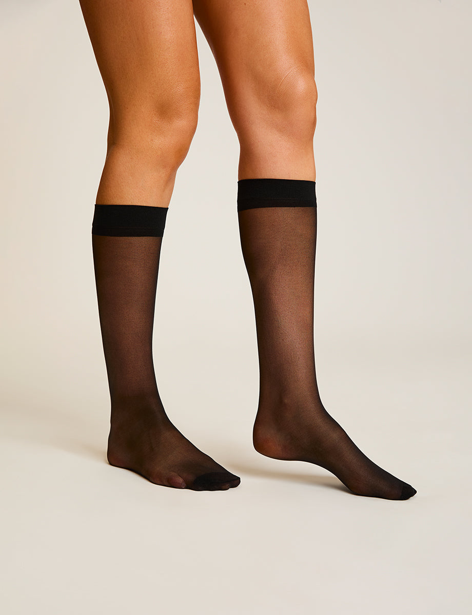 Commando Essential Sheer Trouser Socks 3-Pack
