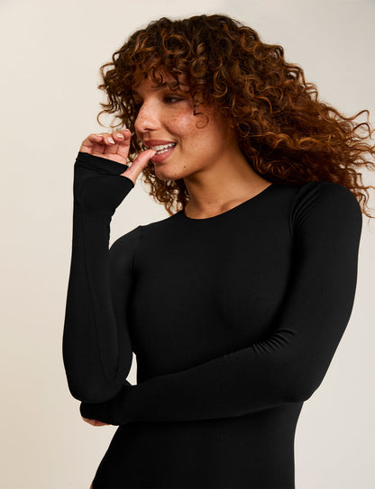 Commando Ballet Long Sleeve Bodysuit with Thumbholes