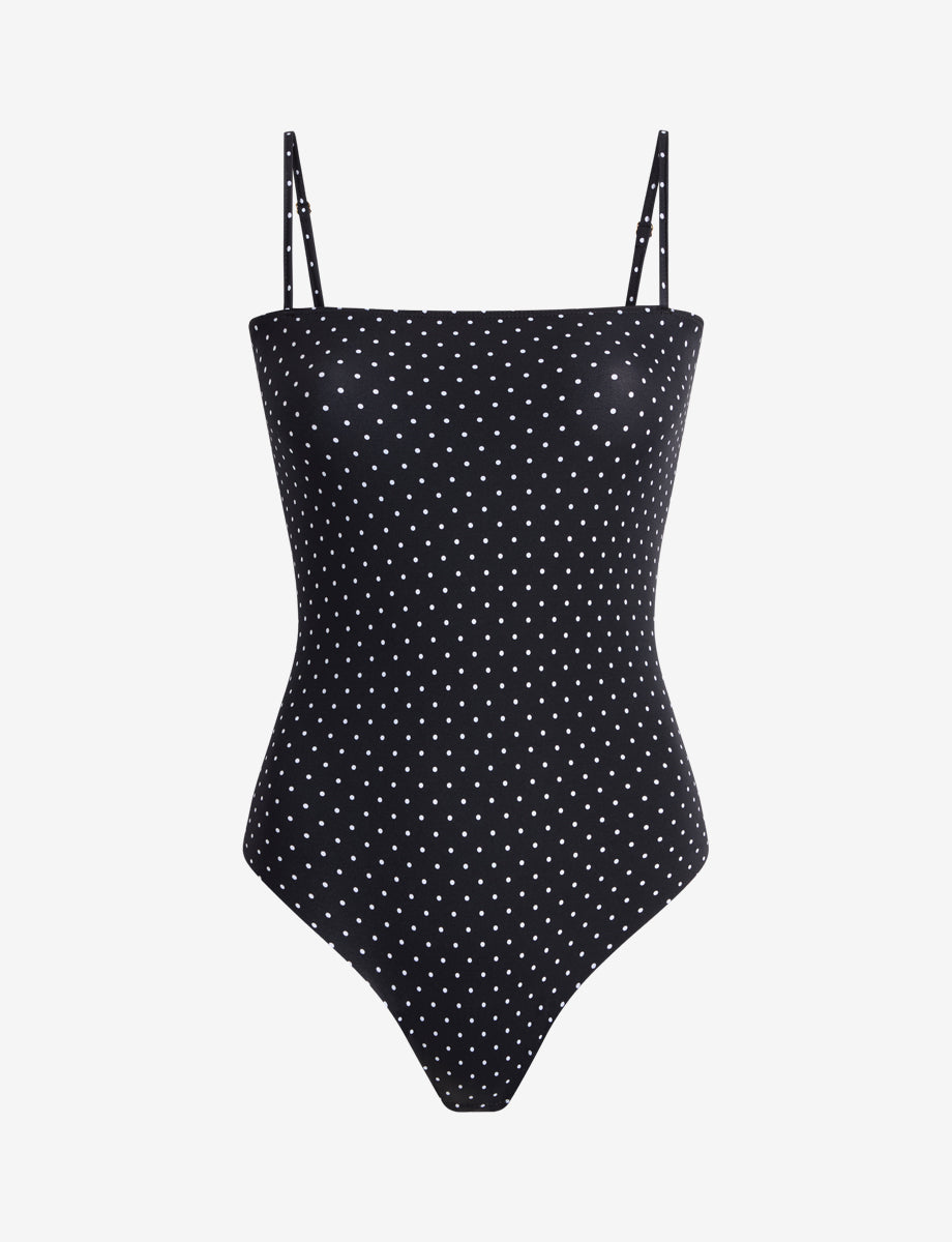 Commando Classic Print Straight Cami Bodysuit
