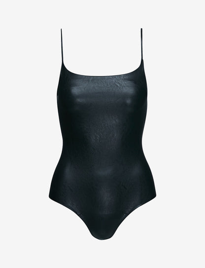 Commando Faux Leather Cami Bodysuit