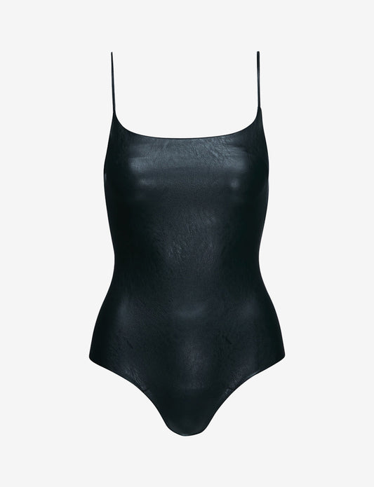 Commando Faux Leather Cami Bodysuit