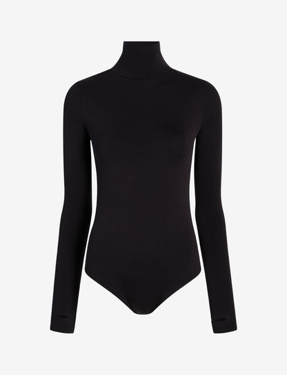 Commando Prima Ballet Turtleneck Bodysuit with Thumbholes