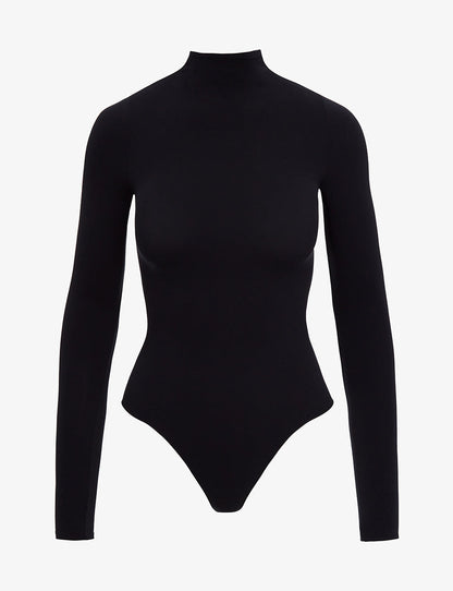 Commando Ballet Long Sleeve Mockneck Bodysuit