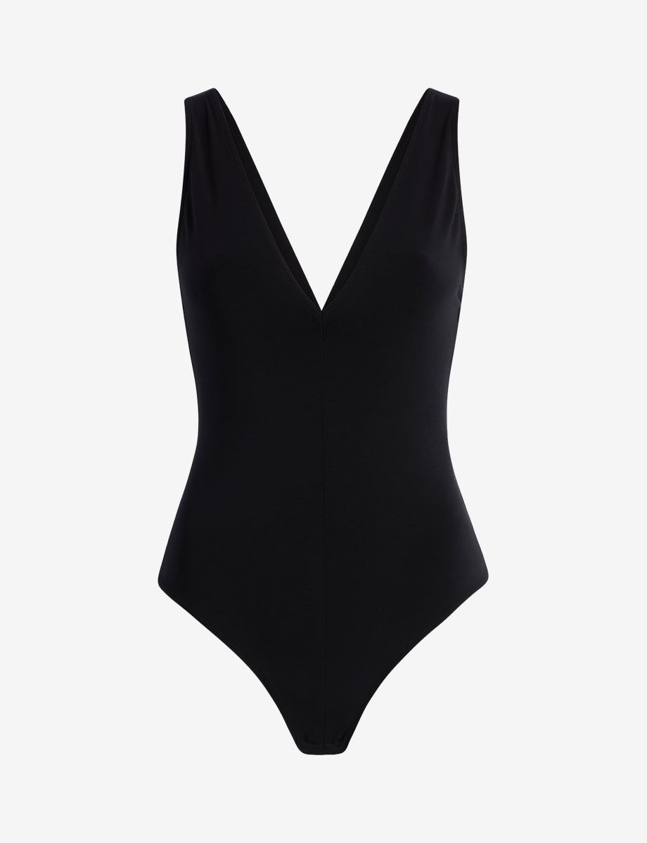 Commando Butter Luxe Deep V Bodysuit