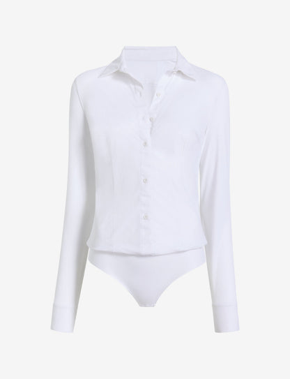Commando Classic Ribbed Button Down Bodysuit