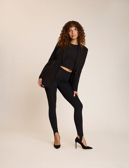 Commando Neoprene Contoured Seam Stirrup Legging