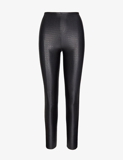 Commando Faux Leather Animal Legging