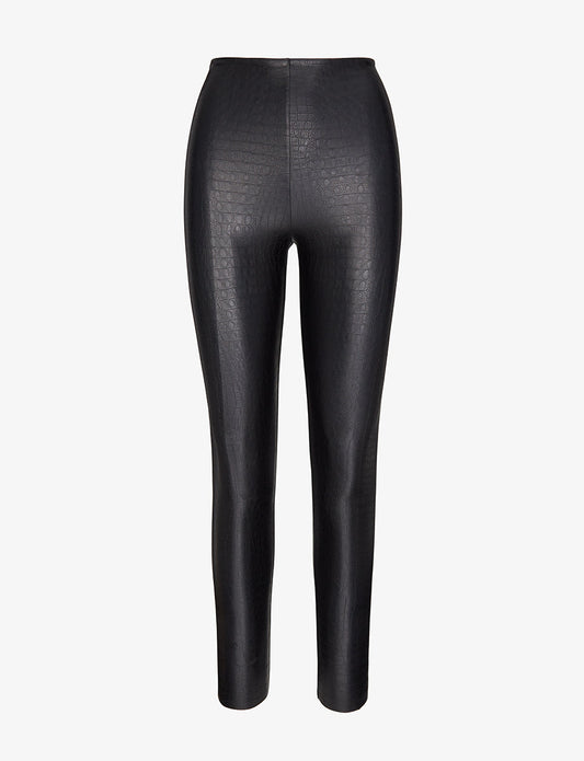 Commando Faux Leather Animal Legging