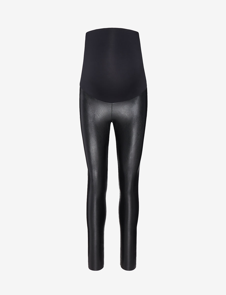 Commando Faux Leather Maternity Legging