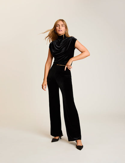 Commando Velvet Wide Leg Pant
