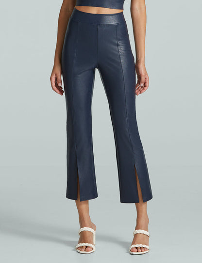 Commando Faux Leather 7/8 Split Front Pant
