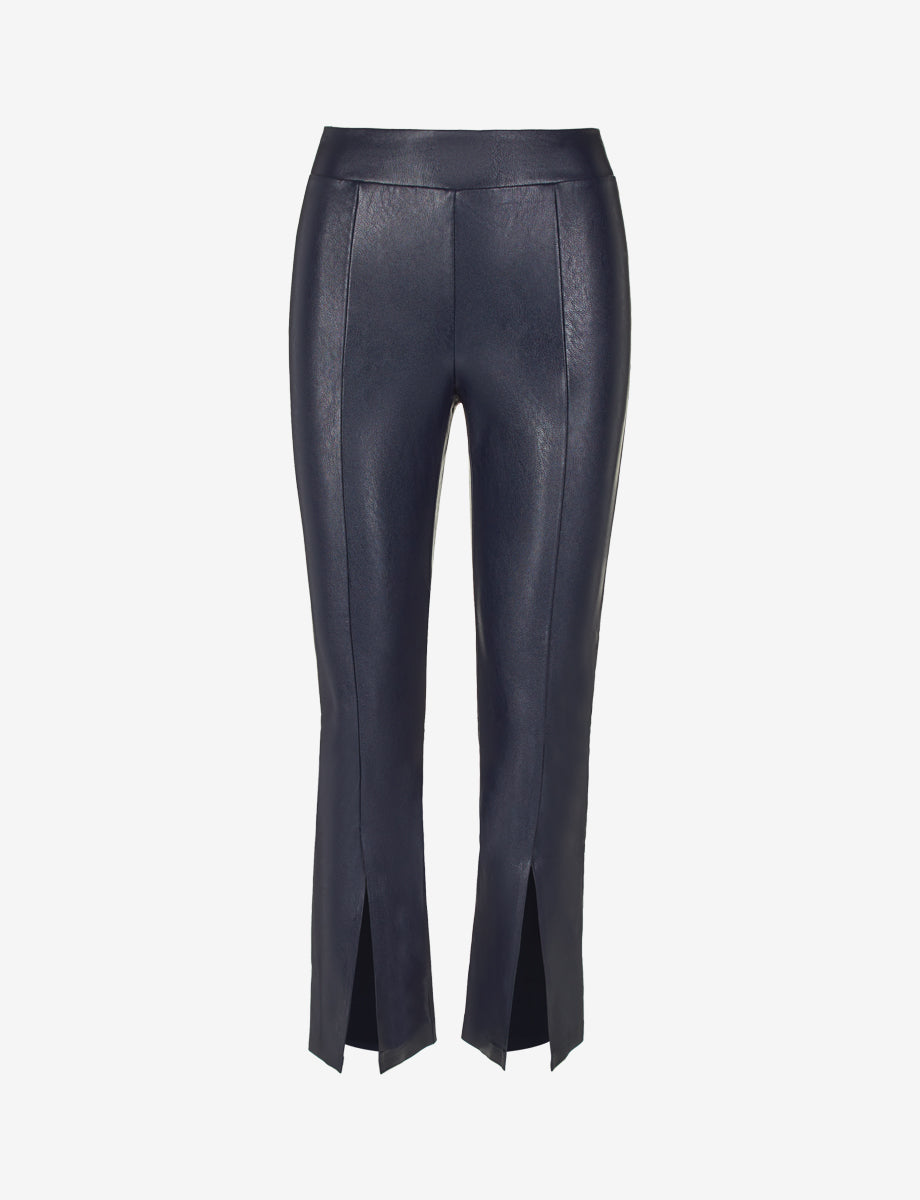 Commando Faux Leather 7/8 Split Front Pant