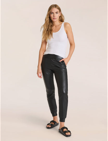 Commando Faux Leather Jogger
