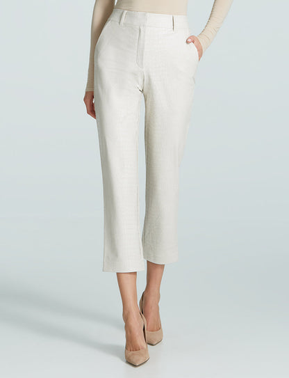 Commando Faux Leather Animal 7/8 Trouser