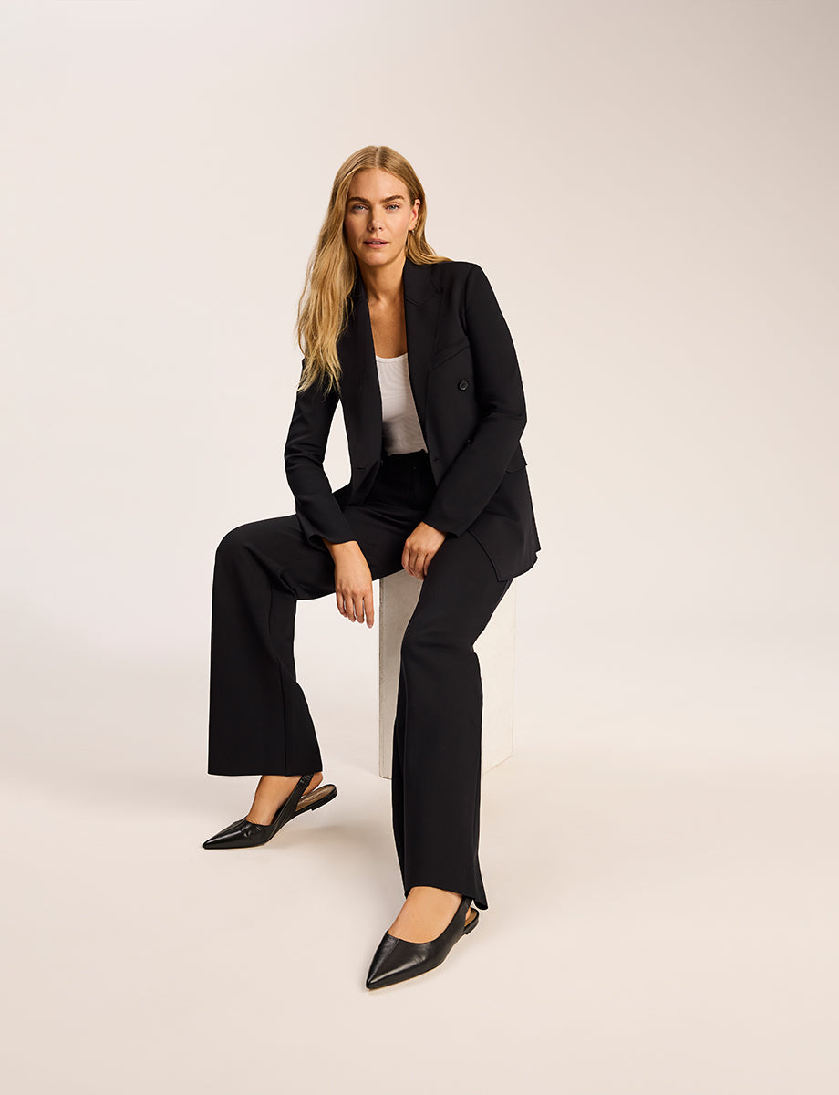 Commando Neoprene CEO Wide Leg Trouser