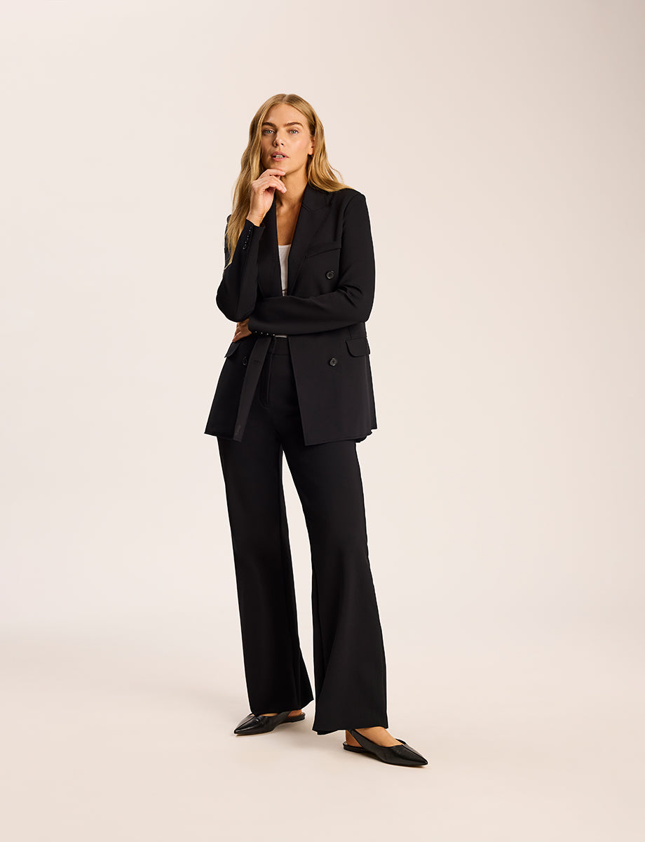 Commando Neoprene CEO Wide Leg Trouser