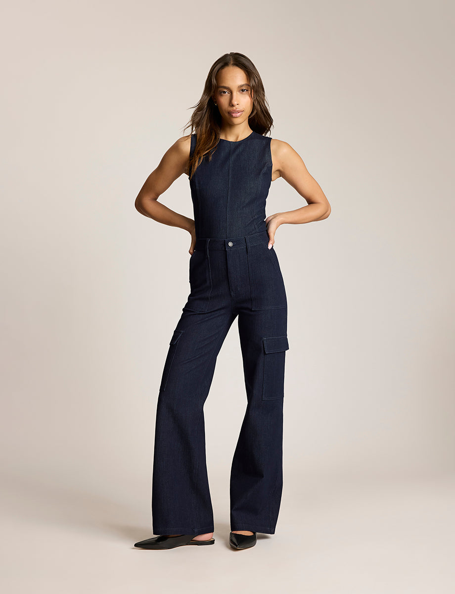 Commando Do It All Denim™ Wide Leg Cargo