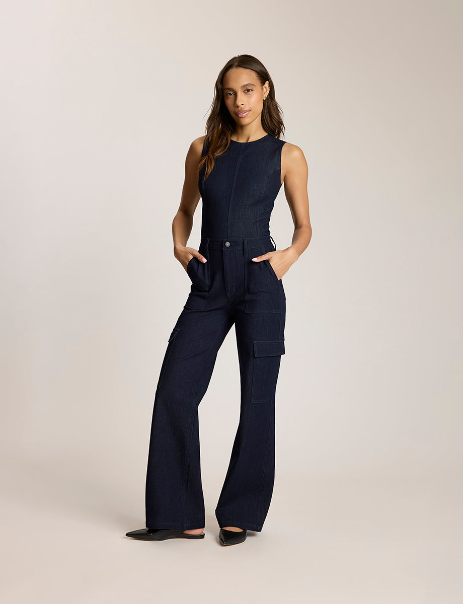 Commando Do It All Denim™ Wide Leg Cargo
