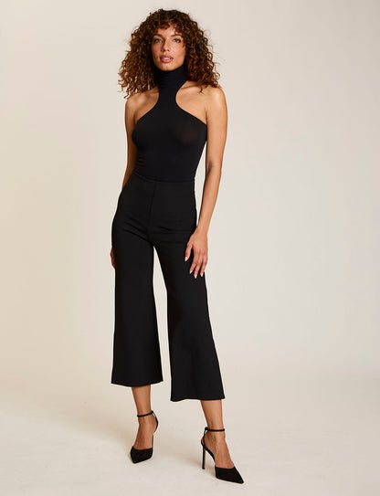Commando Neoprene Cropped Wide Leg Pant