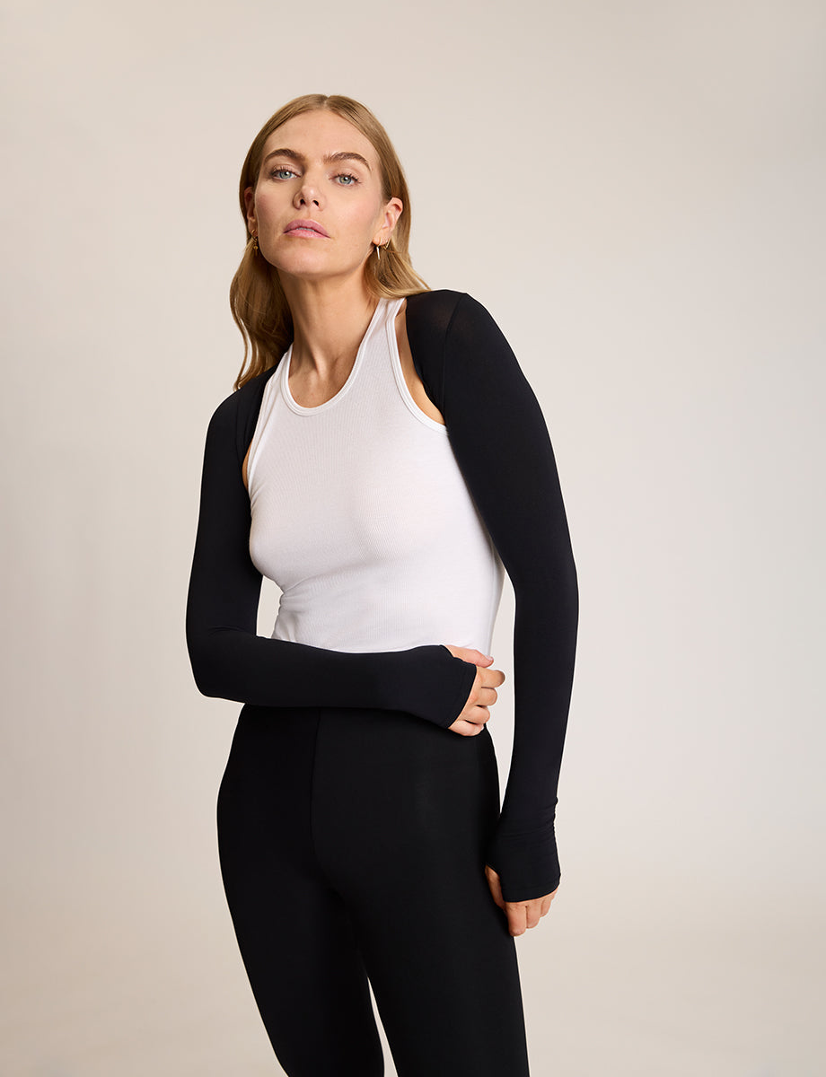 Commando Ballet Body Shrug with Thumbholes