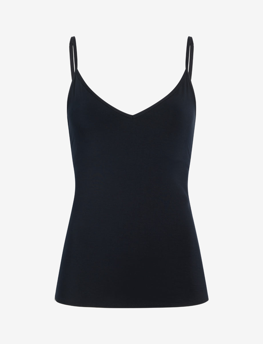 Commando Butter V-Neck Cami with Shelf Bra