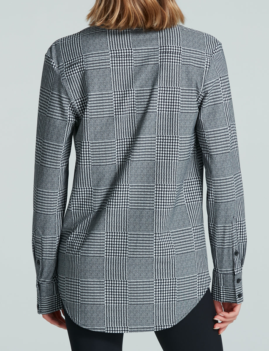 Commando Classic Printed Oversized Button Down Shirt