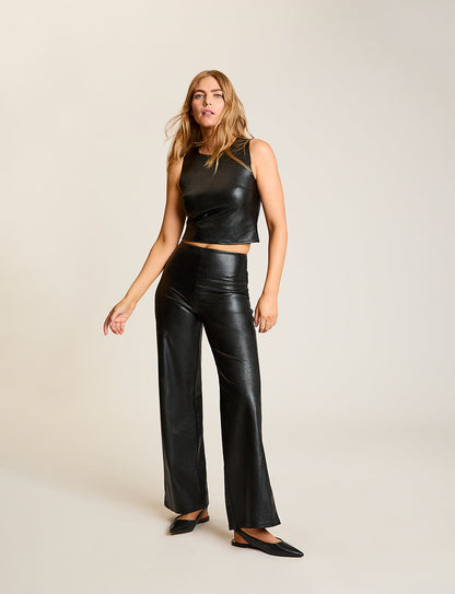 Commando Faux Leather Shell