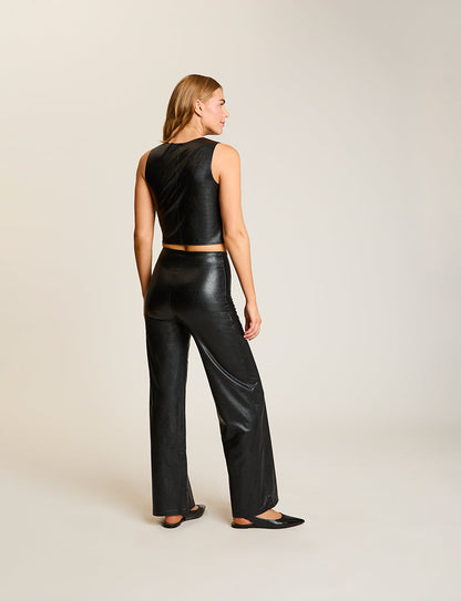 Commando Faux Leather Shell