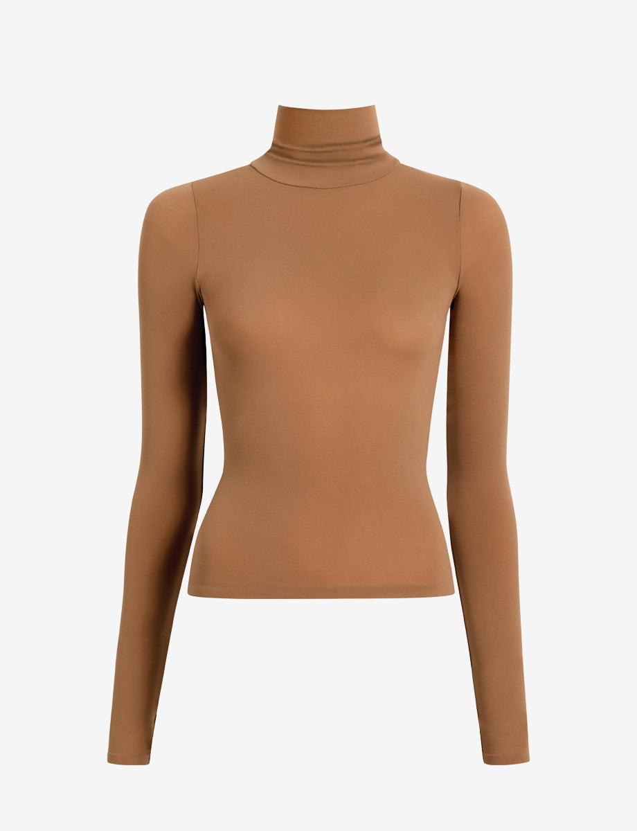 Commando Ballet Body Turtleneck Long Sleeve Top