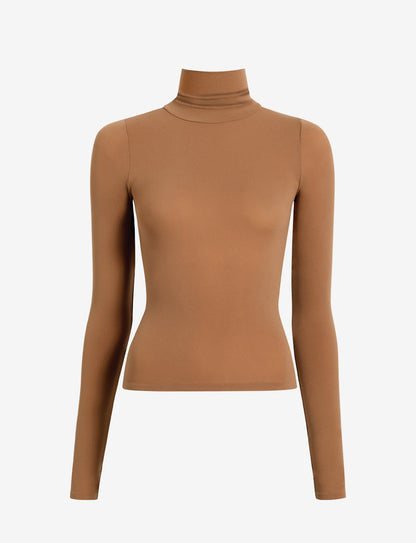 Commando Ballet Body Turtleneck Long Sleeve Top