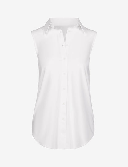 Commando Classic Sleeveless Oversized Button Down Shirt