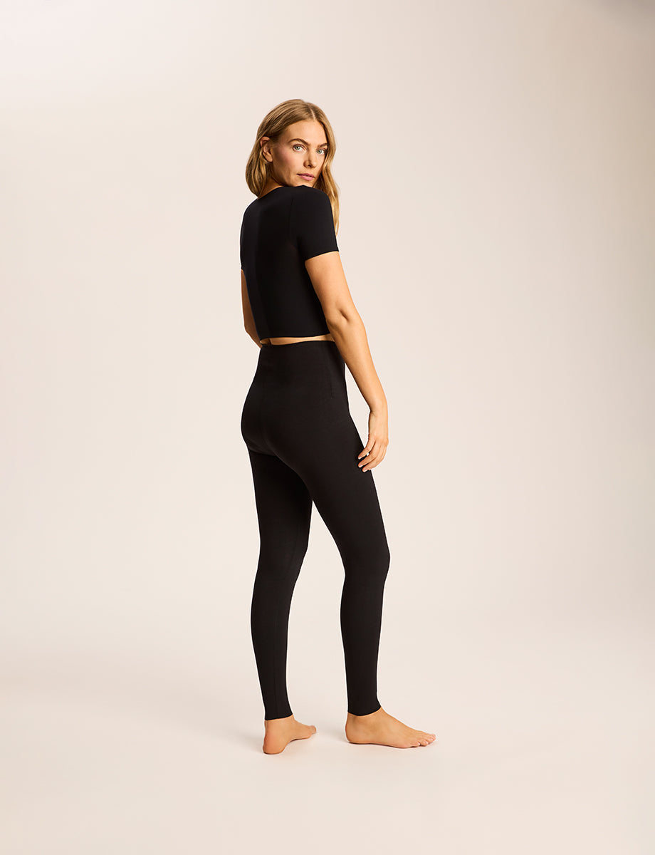 Commando Ballet Body Cropped Crewneck Tee