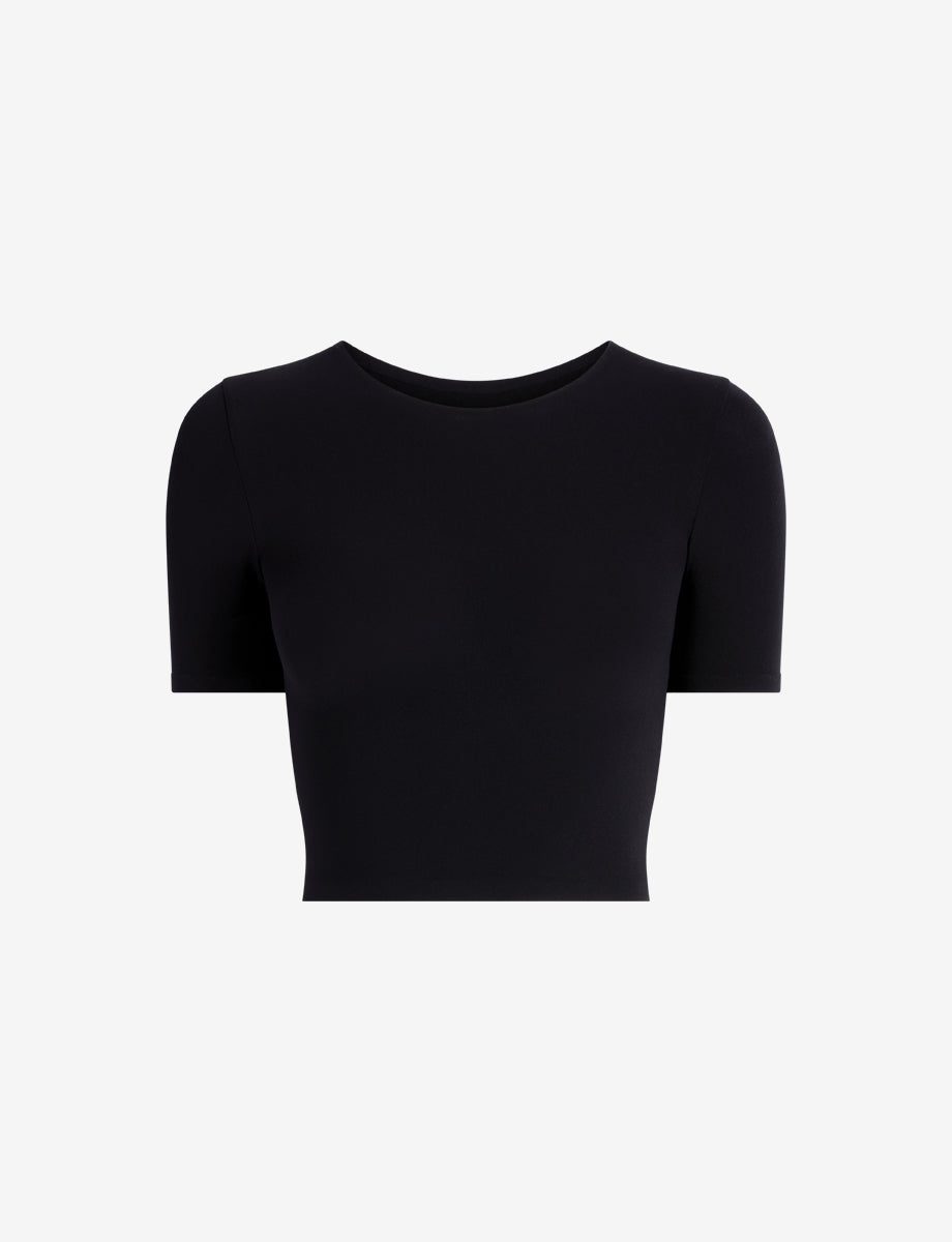 Commando Ballet Body Cropped Crewneck Tee