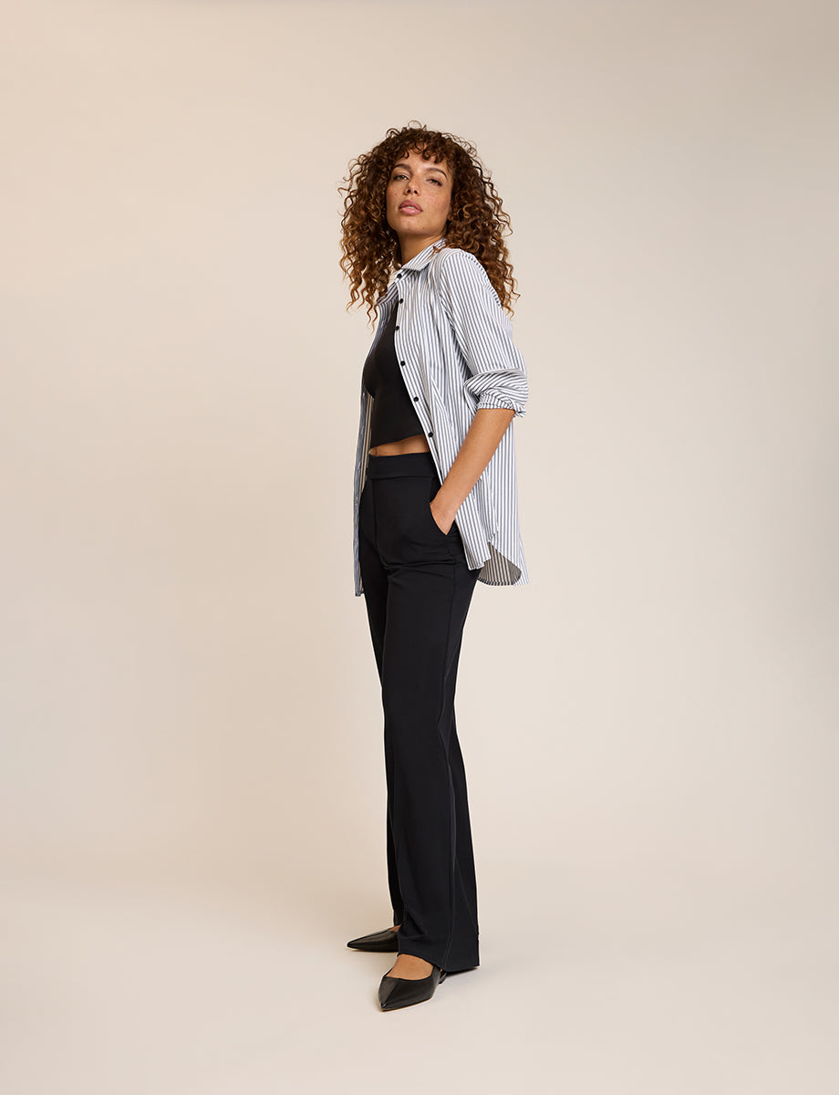 Commando Yarn Dyed Stripes Oversized Button Down Shirt