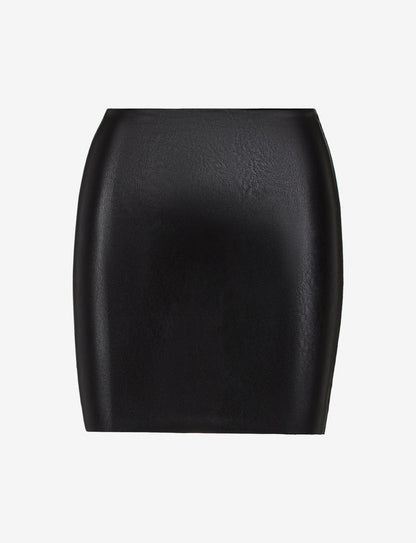 Commando Faux Leather Micro-Mini Skirt