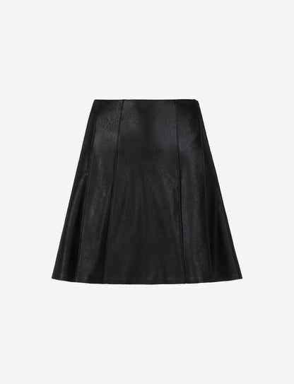 Commando Faux Leather Pleated Mini Skirt