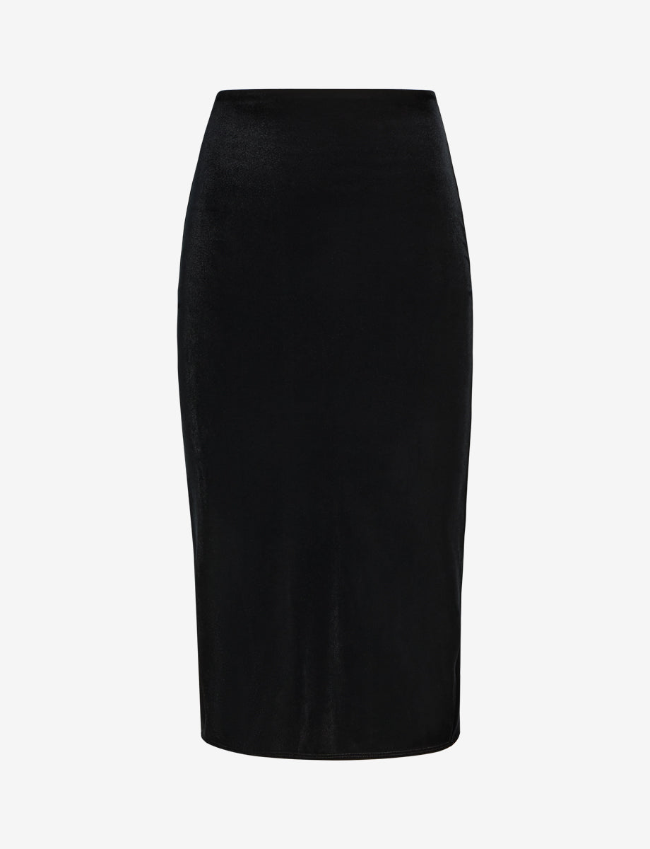 Commando Velvet Midi Skirt