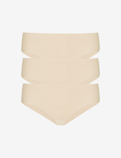 Commando Cotton Bikini 3-Pack