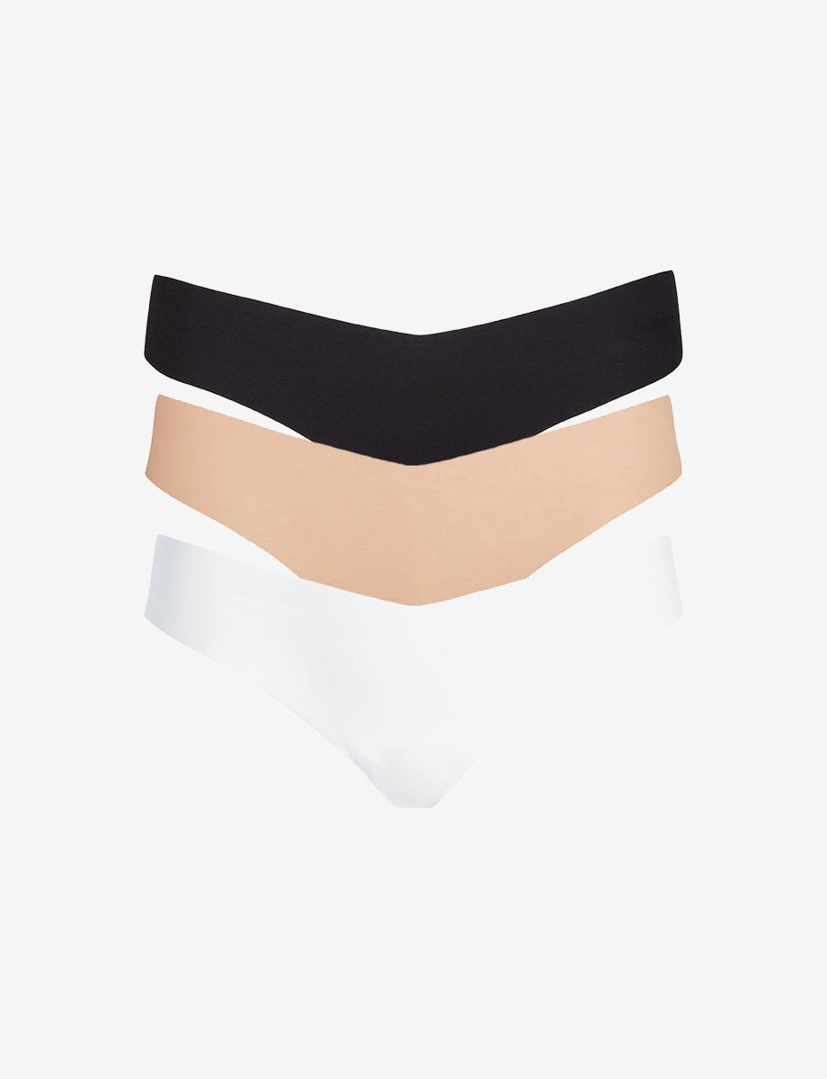 Commando Cotton Thong 3-Pack