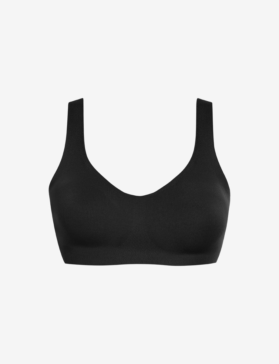 Commando Cotton Refined Rib Bonded Bralette