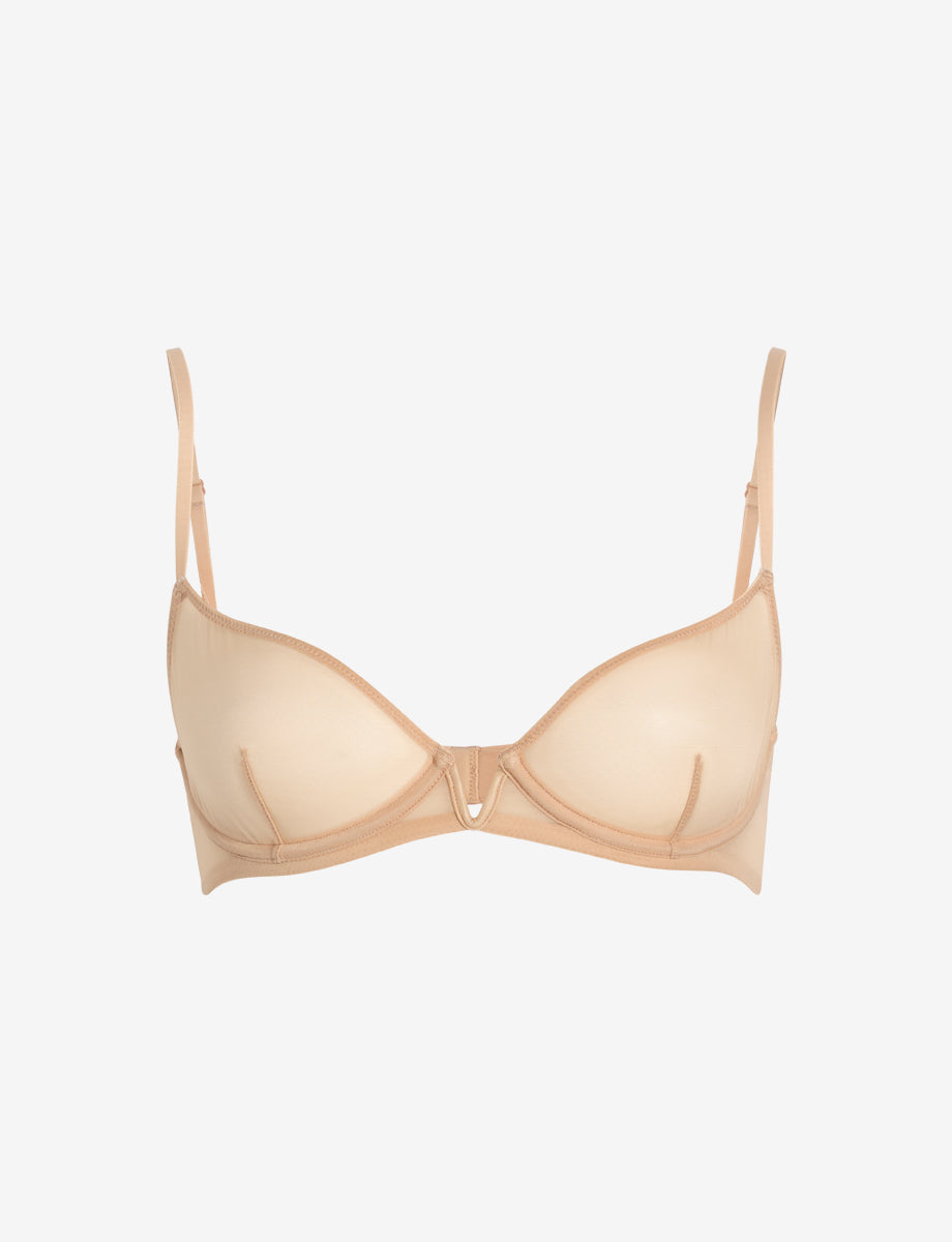 Commando Invisible Lift Plunge Underwire Demi Cup Bra