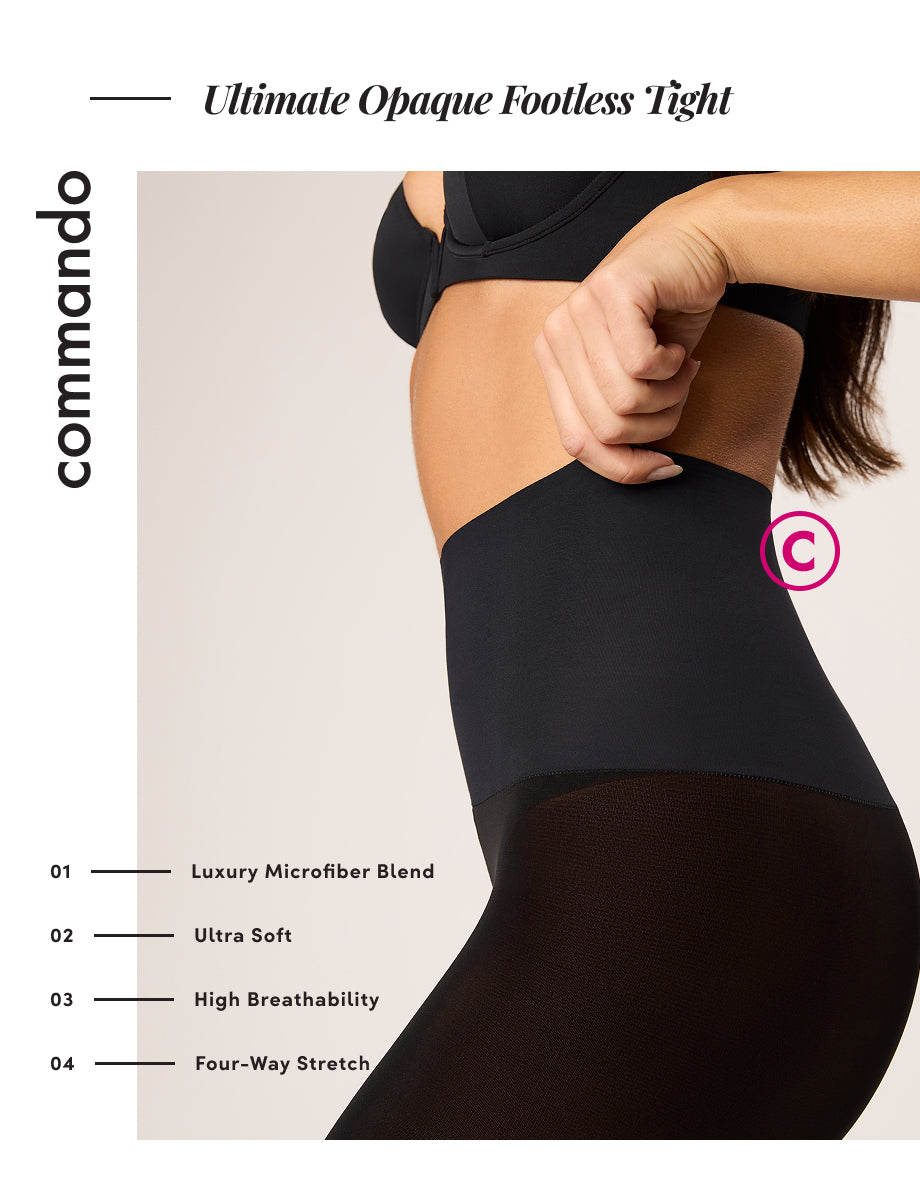 Commando Ultimate Opaque Footless Tight