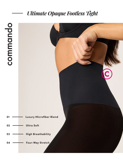 Commando Ultimate Opaque Footless Tight