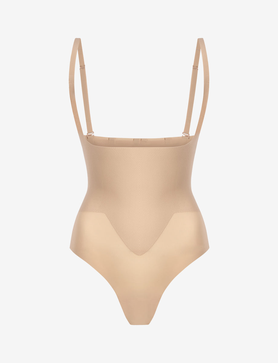 Commando Zone Smoothing Open Bust Bodysuit