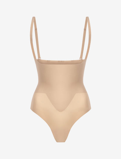 Commando Zone Smoothing Open Bust Bodysuit