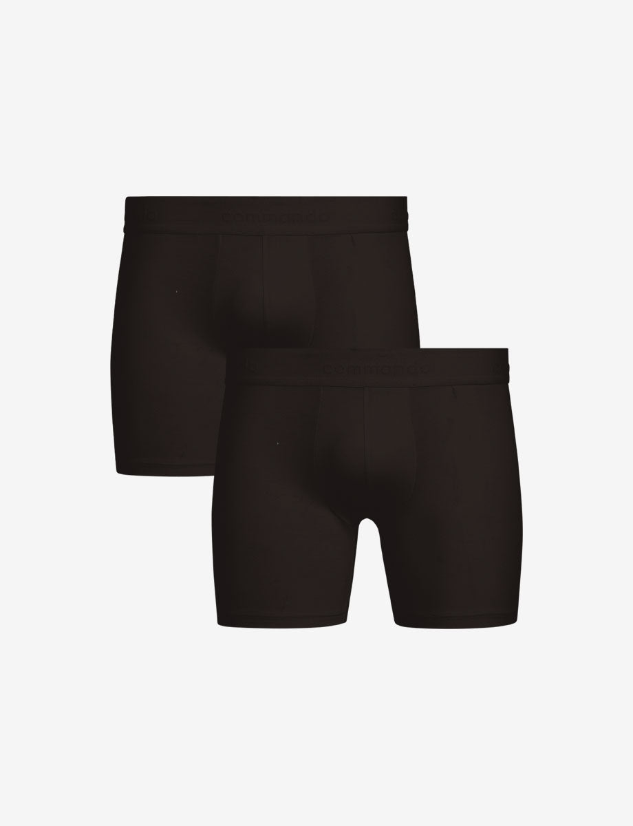 Commando Premier Pima Cotton Boxer Brief 2-Pack