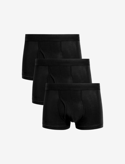 Commando Essential Modal Relaxed Fit Trunk with Fly 3-Pack